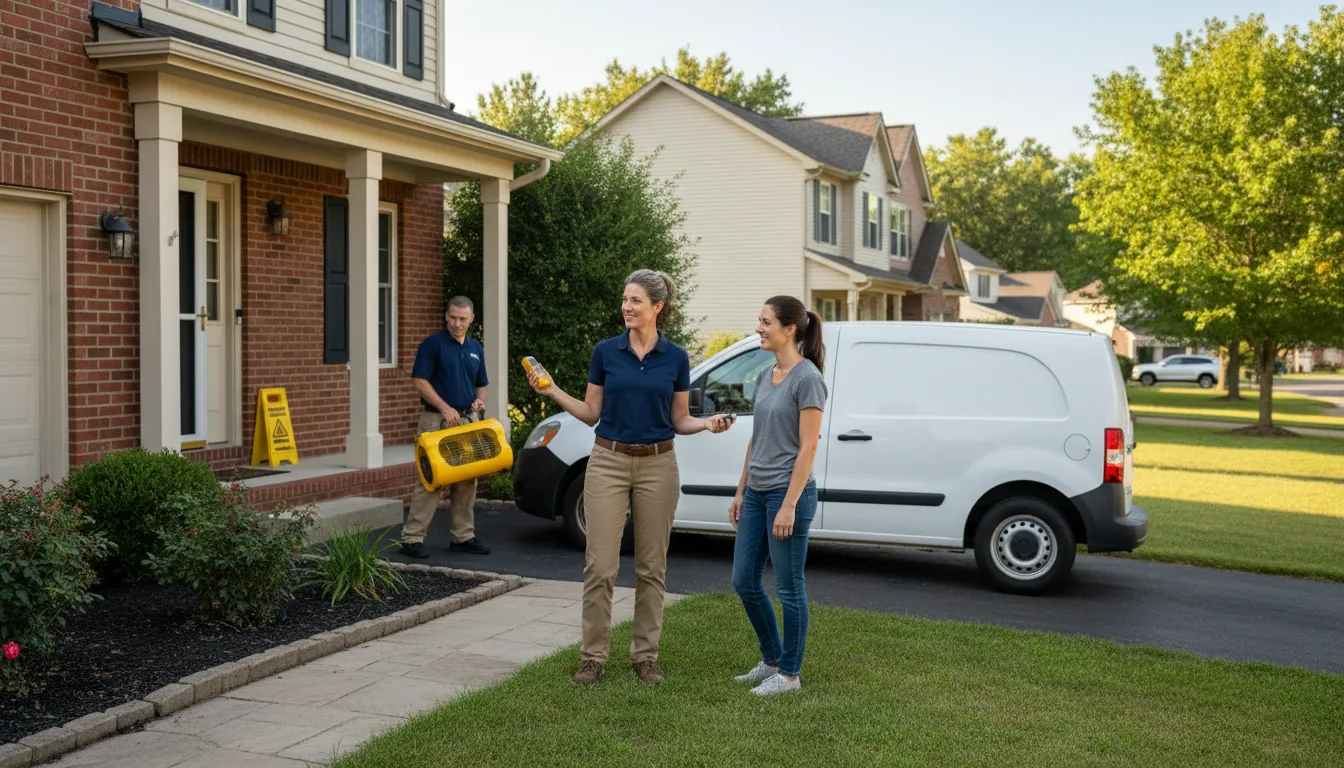 Residential water damage restoration in Park Rapids, MN